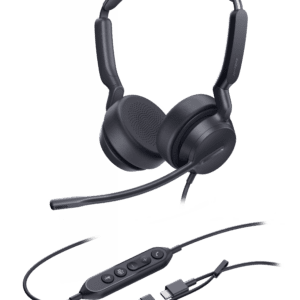 Yealink UH42 Stereo Headset - AI Noise Canceling Mic